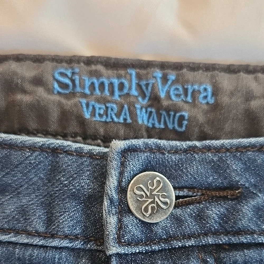 Classic Dark Blue Straight Leg Jeans - Picture 2 of 11